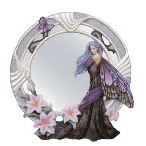  Silver Moon Fairy Mirror Jessica Galbreth New Gift