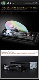 EONON D1005 1 DIN CAR DVD PLAYER FRONT PANEL FM AM AVI USB SD MP3 VCD 