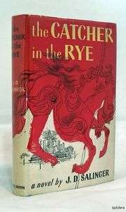   in the Rye   J.D. Salinger   First State  BOMC with Salingers Photo