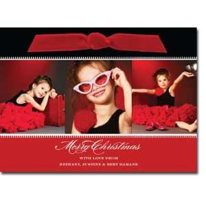   Photo Cards (Formal Triad Red with Ribbon)