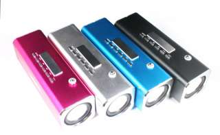 Music Angel USB Flash Drive TF Card MP3 Speakers+FM New  