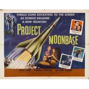  Project Moon Base Poster Movie Half Sheet 22x28