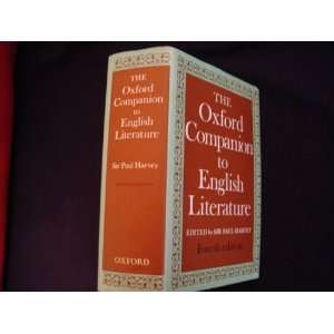  The Oxford Companion to English Literature Fourth Edition 
