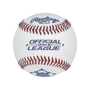  AAU 2 Official League Leather Baseballs from Rawlings 