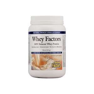Whey Factors Natural French Vanilla 12 Ounces 12PACK [Health and 