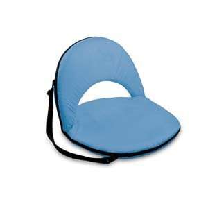  Sky Blue Portable 6 Position Recliner Chair Patio, Lawn & Garden