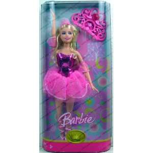  Barbie Ballerina Princess (Pink Outfit): Toys & Games