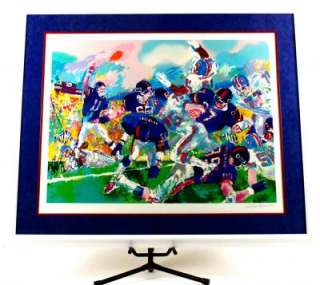 NY Giants Denver Broncos Classic By Leroy Nieman Product Image