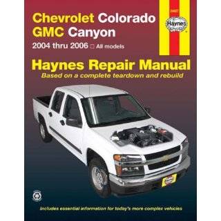 Chevrolet Colorado & GMC Canyon, 04 10 (Haynes Automotive Repair 