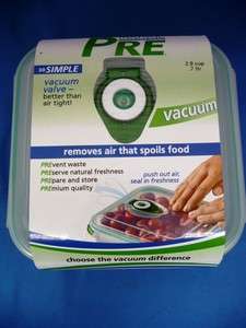 Freshvac Pre 2.9 Cup Vacuum Valve Container #01061/ 1 700 854368010610 
