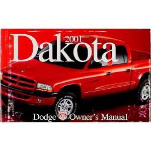   Dodge Dakota Pickup Truck Original Owners Manual 01 Dodge Books