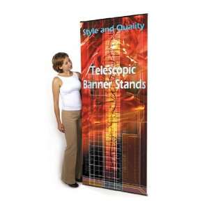  Uno 1 Telescopic Banner Stand 31.5in: Office Products