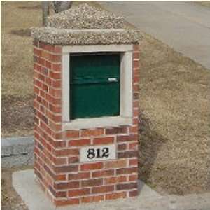   DVCS0015 Curbside Delivery Vault with Locking Letterbox Color White