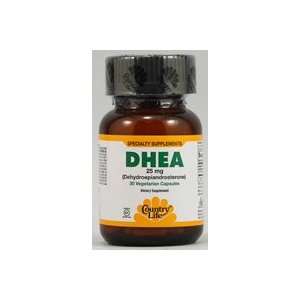  Country Life DHEA    25 mg   30 Vegetarian Capsules 