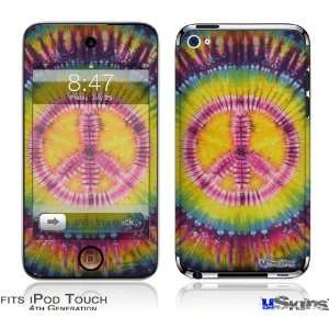    iPod Touch 4G Skin   Tie Dye Peace Sign 109: Everything Else