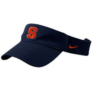 Syracuse Orange Navy Blue Stadium Adjustable Visor  Sports 