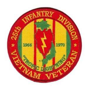  25th Infantry Division Vietnam Veteran Patch: Everything 