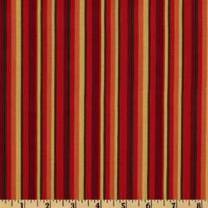  44 Wide Veggie Tales How In The World Stripes Red/Yellow 
