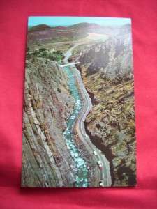 Big Thompson Canyon on Highway 34 Colorado Postcard  