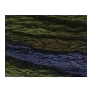  Knitting Fever Flounce 03 Olive, Brown, Blue Arts, Crafts 