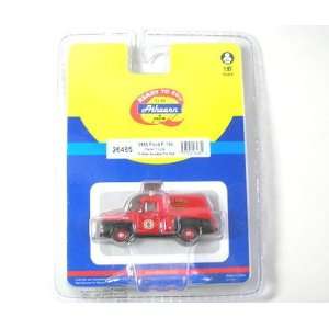    HO RTR 1955 F 100 Panel Truck, Fire/Red&Black Toys & Games