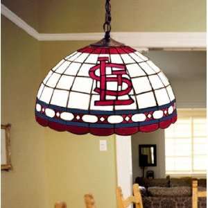  ST. LOUIS CARDINALS Team Logo 10 Tall and 16 Wide STAINED GLASS 