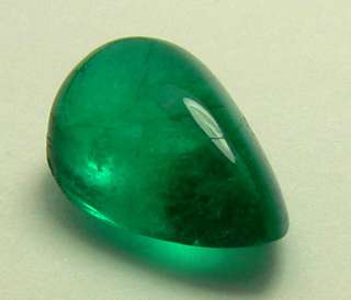 03 Cts Natural Colombian Emerald Emerald cabochon  