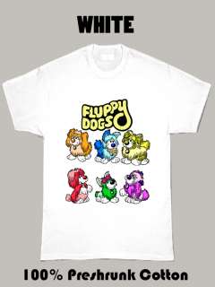 Fluppy Dogs cartoon dog retro 80s T Shirt  
