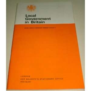  Local government in Britain (Central Office of Information 