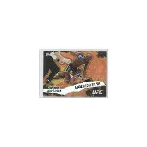  2010 Topps UFC Pride and Glory #PG14   Anderson Silva 