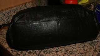 SIGRID OLSEN Black Belted Drawstring Handbag Satchel  