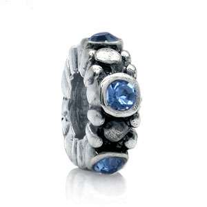   trademark montana crystal spacer sterling silver charms bead bf0070757
