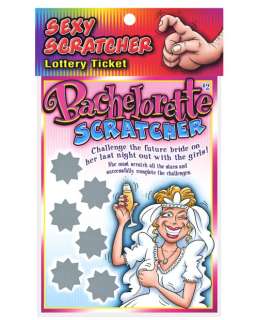 Bachelorette Sexy Scratcher Lottery Ticket  