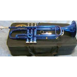 Blue Trumpet + Accessories Musical Instruments