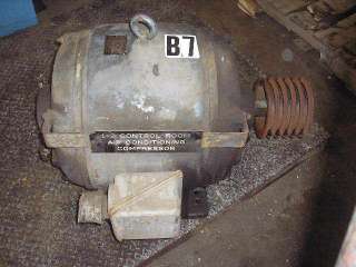 Wagner 40 HP Electric Motor 1750 RPM w/ 7.5 Pulley  