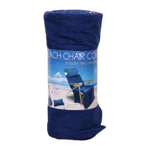   Inflatable Pillow Cover Converts to a Beach Tote  Blue: Home & Kitchen