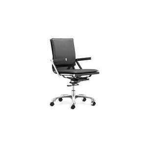  Zuo Modern Lider Plus Office Chair in Black: Office 