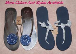 Hollister Womens Flip Flops, Thongs, Sandals, Shoes NWT  
