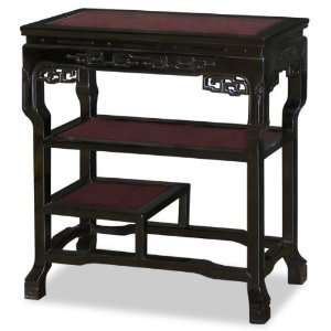  Rosewood Chinese Key Design Console Table: Home & Kitchen