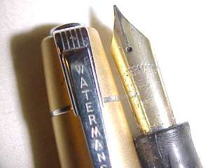 sharp 1940s WATERMAN STATELEIGH Fountain Pen  