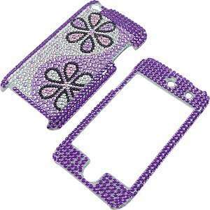   Case for iPod touch (4th gen.) Purple Daisy Full Diamond: Electronics