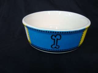 CUSOMIZED 5.5 CERAMIC DOG FOOD OR WATER DISH MADE WITH YOUR DOGS 