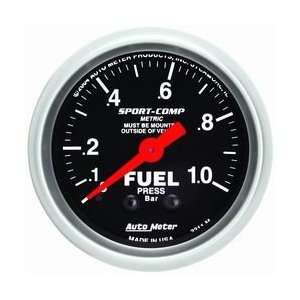  Sport Comp Mechanical Fuel Pressure Gauge 2 1/16 in. 0   1.0 