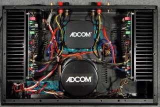 100 Watts/p/c ADCOM GFA 545 II High Current Stereo POWER AMPLIFIER Amp 
