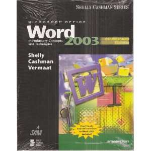  Microsoft Office: Word 2003 Coursecard Edition 