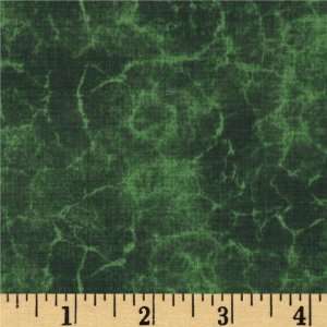   Distinctions Marbled Green Fabric By The Yard Arts, Crafts & Sewing