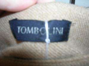 TOMBOLINI Beige Wool Blend Long Fringe Skirt 44/10  