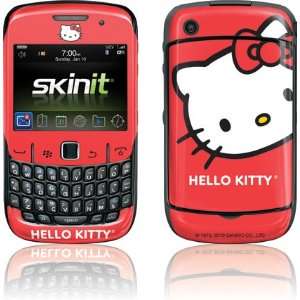   Kitty Cropped Face Red skin for BlackBerry Curve 8530 Electronics