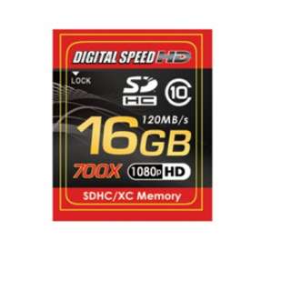 Digital Speed 16GB 700X Prof High Speed (SD) MemoryCard  
