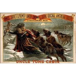 Uncle Toms Cabin Play, 1881   24x36 Poster